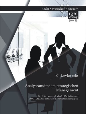 cover image of Analyseansätze im strategischen Management